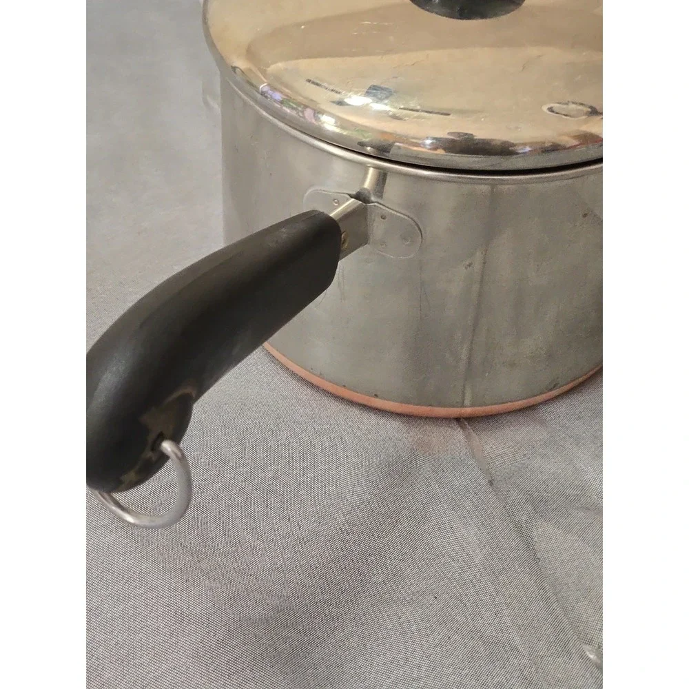Vintage Revere Ware Copper Bottom Made In USA vintage revere